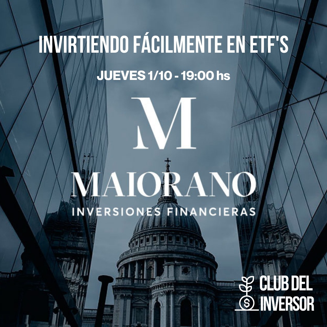 Club del Inversor- Invirtiendo fácilmente en ETF`S | Centro Comercial e  Industrial de Salto